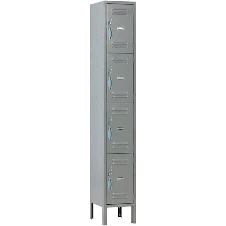 Global Industrial Louvered Door Locker, 12 in W, 15 in D, 78